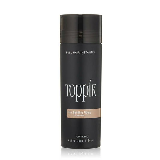 TOPPIK Hair Building Fibers, Light Brown, 55g/1.94 oz