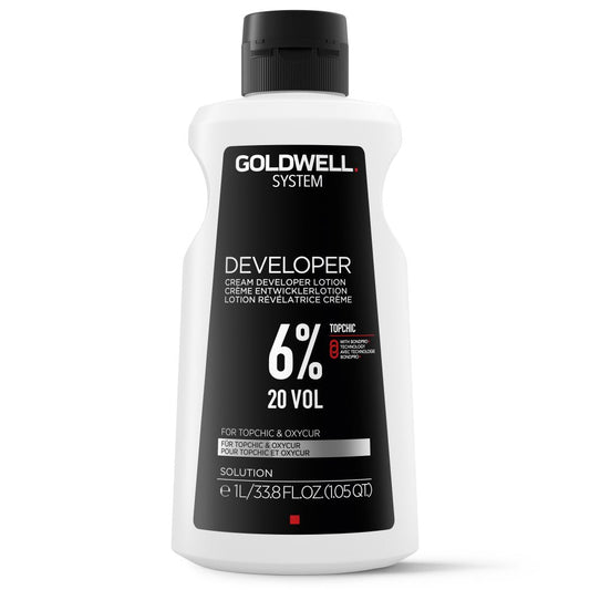 Goldwell Cream Developer Lotion 20 vol. (6%) 33.8oz-HairColorUSA.com