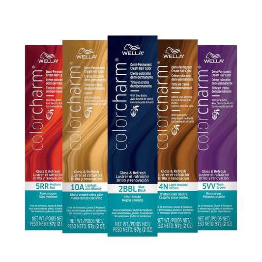Wella Color Charm Demi-Permanent Haircolor, Choose Your Shades!-HairColorUSA.com