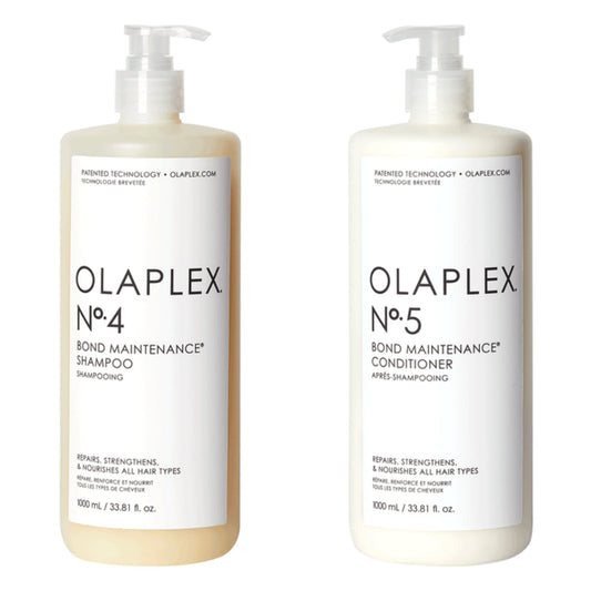 Olaplex Bond Maintenance Shampoo No. 4 & Conditioner No. 5 liter/33.8oz Duo