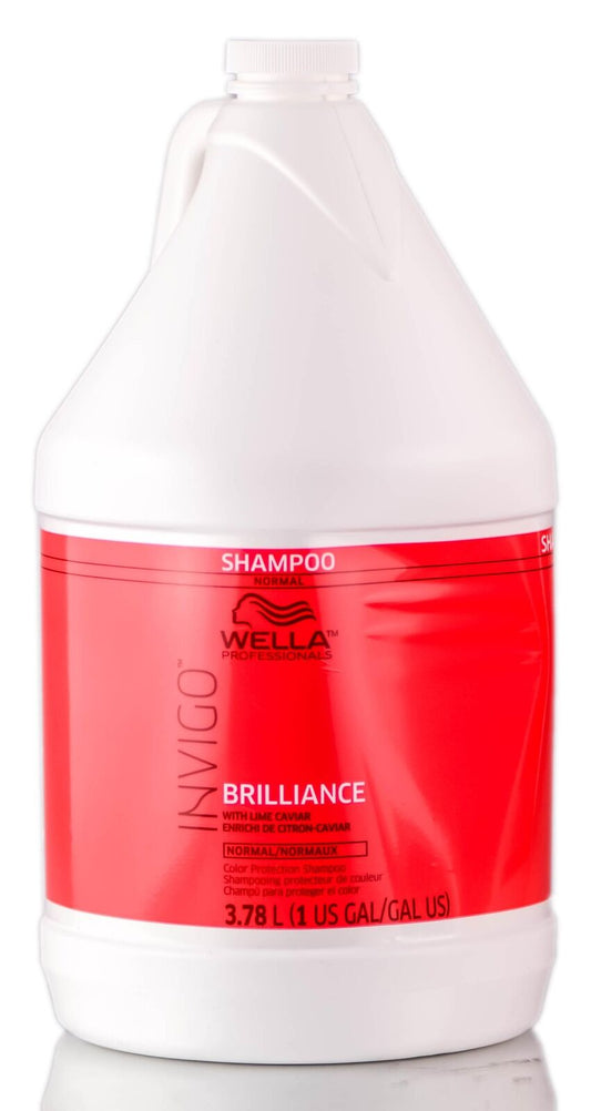 Wella INVIGO Brilliance Shampoo for Fine Hair 1 Gallon/128 oz
