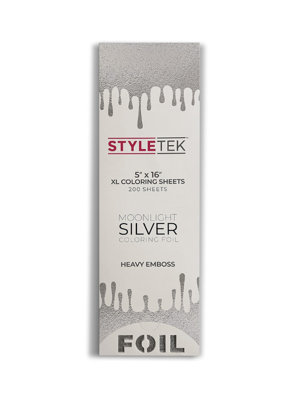 Styletek Foils Sheets XL Balayage Embossed Flat Sheet 5″X16″ (200 Count)