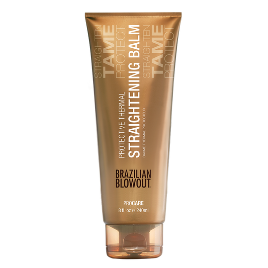 Brazilian Blowout Acai Protective Thermal Straightening Balm 8oz