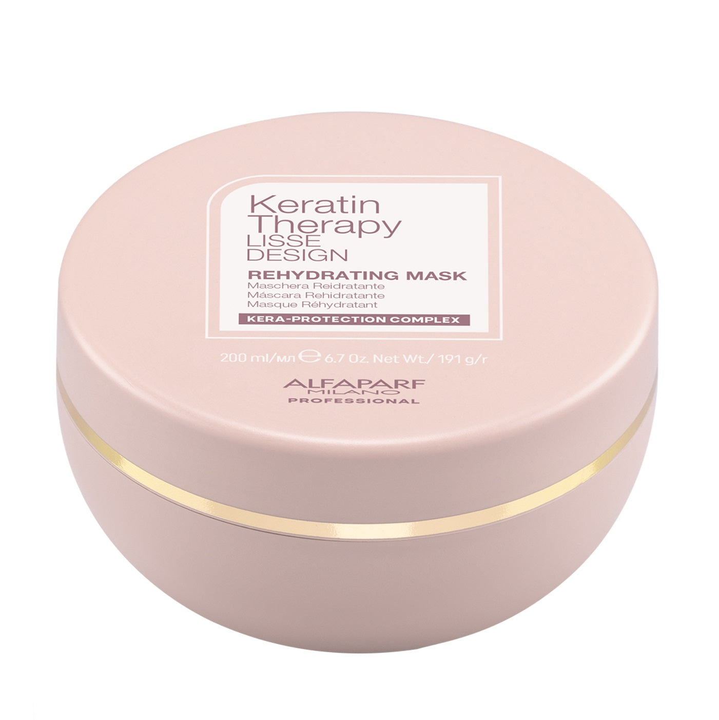 Alfaparf Milano Lisse Design Keratin Therapy Rehydrating Mask 17.63 oz