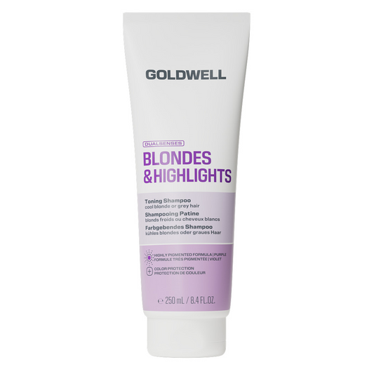 Goldwell Blondes & Highlights Purple Toning Shampoo 8.5oz
