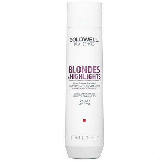 Goldwell Blondes & Highlights Anti-Yellow Shampoo 10.1oz