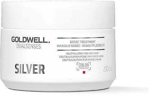 Goldwell Dualsenses Silver 60Sec Treatment 6.7oz
