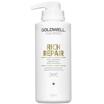 Goldwell DualSenses Rich Repair 60 Sec Treatment - Goldwell | View 2 | Hair Color USA