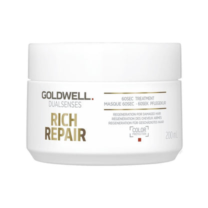 Goldwell DualSenses Rich Repair 60 Sec Treatment - Goldwell | Hair Color USA