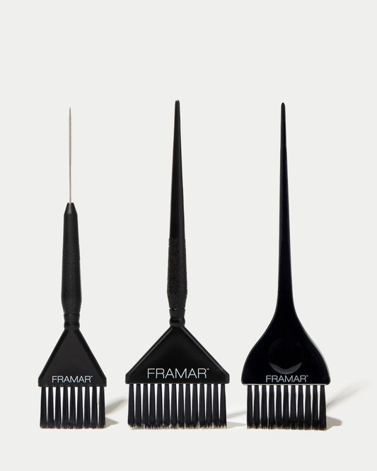 Framar 2pc Balayage Brush Set - Black, Pink