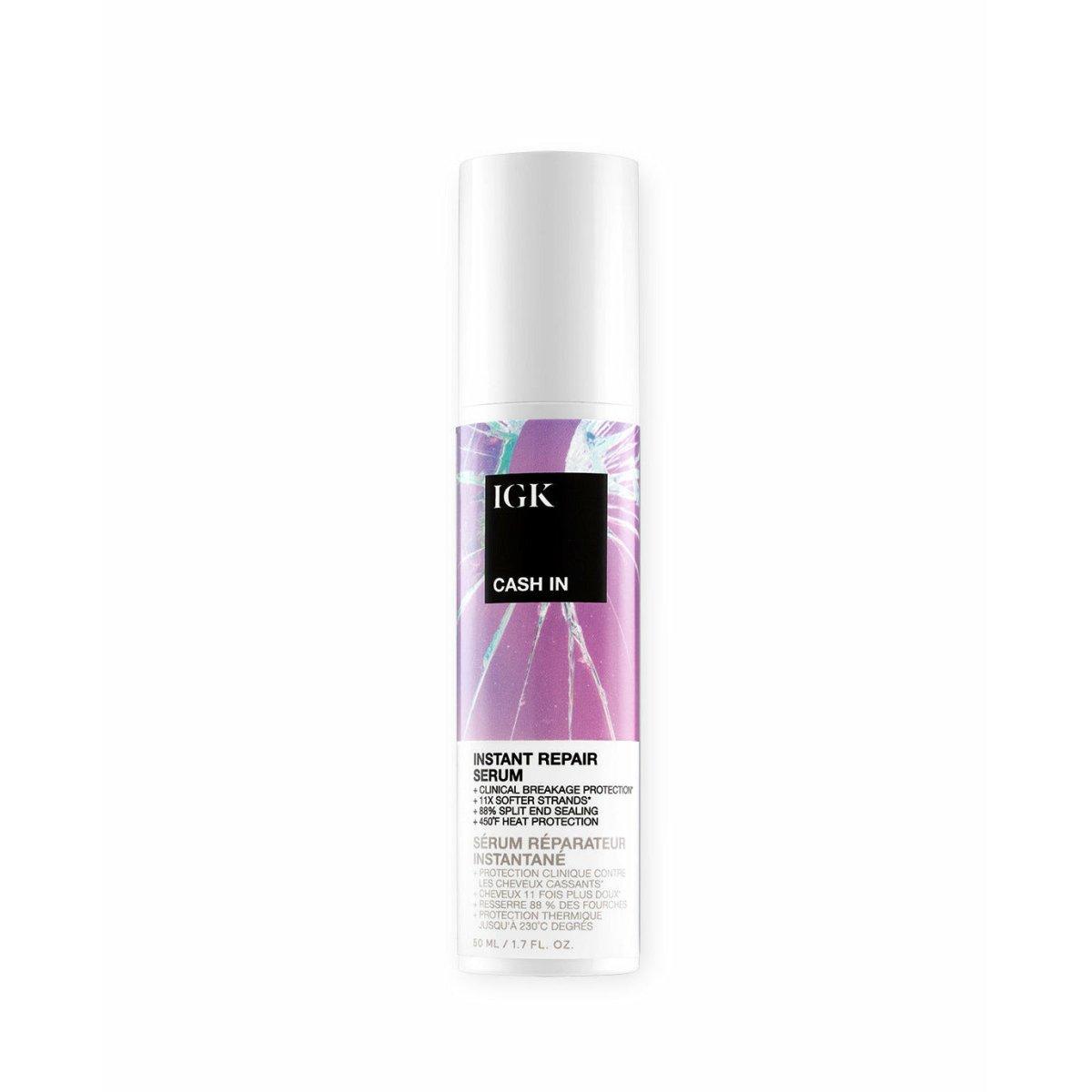 IGK Cash In Instant Repair Serum 1.5 oz - IGK | Hair Color USA