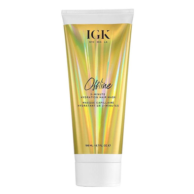 IGK OFFLINE 3-Minute Hydration Hair Mask 6.7oz - IGK | Hair Color USA