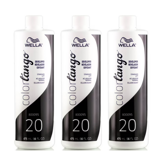 Wella Color Tango 20Vol Developer 16 oz (Pack of 3)