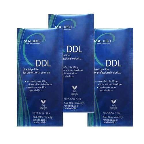 Malibu Ddl- Direct Dye Lifter .7oz/20G (Pack of 3) - Malibu C | Hair Color USA