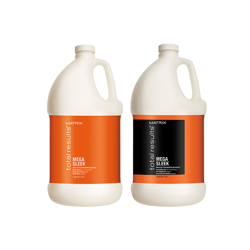 Matrix Total Results Mega Sleek Shampoo & Conditioner 128oz