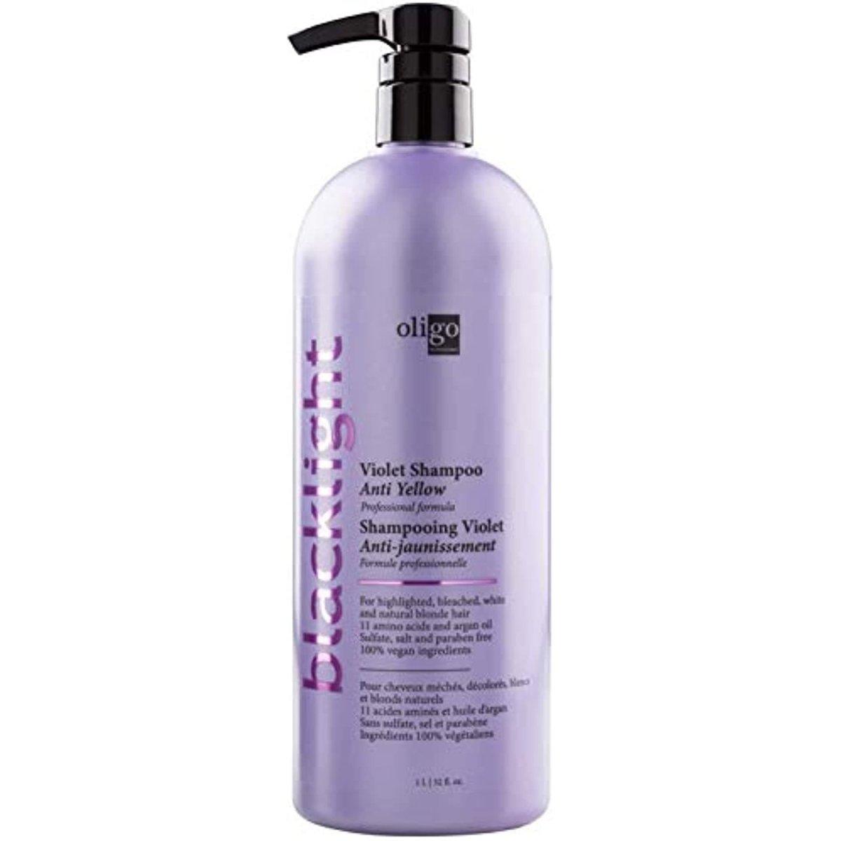 Oligo Blacklight Violet Shampoo Anti-Yellow - Oligo | View 2 | Hair Color USA