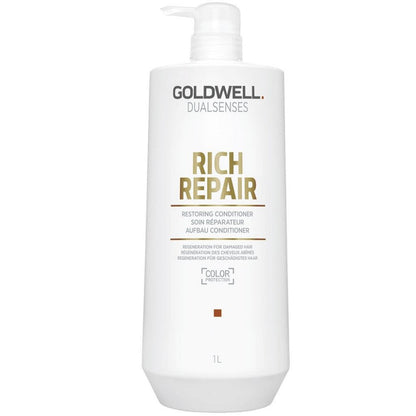 Goldwell DualSenses Rich Repair Restoring Conditioner - Goldwell | View 2 | Hair Color USA