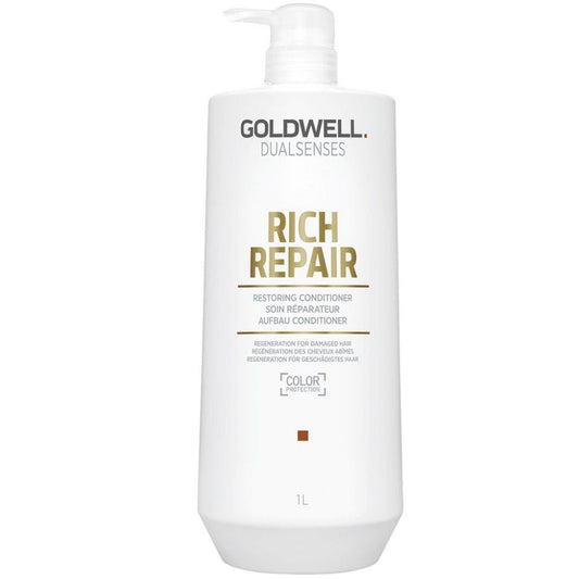 Goldwell DualSenses Rich Repair Restoring Conditioner - Goldwell | View 2 | Hair Color USA