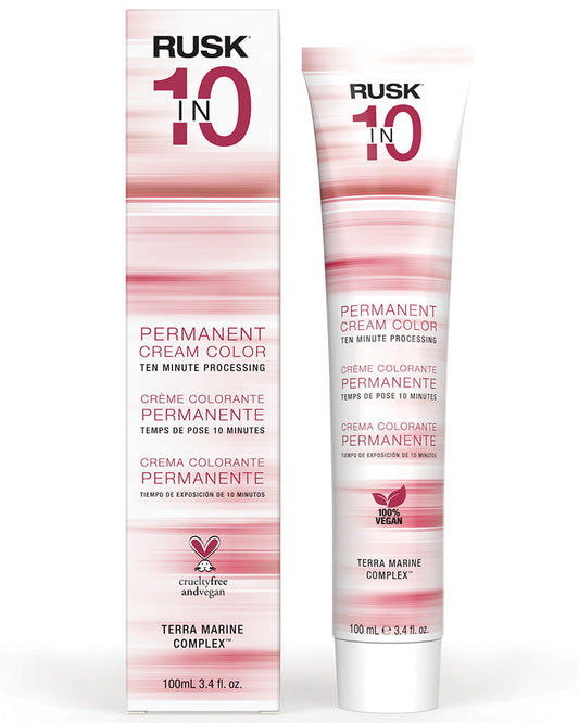 Rusk in 10 Permanent Creme Color 3.4oz