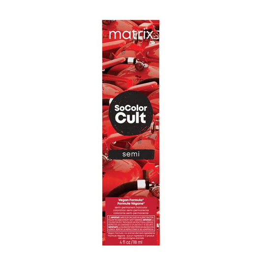 Matrix SoColor Cult Permanent Haircolor 4oz- Red Hot