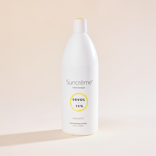 Sunlights Sunlights Sunlights Suncreme 50V Developer 32 oz