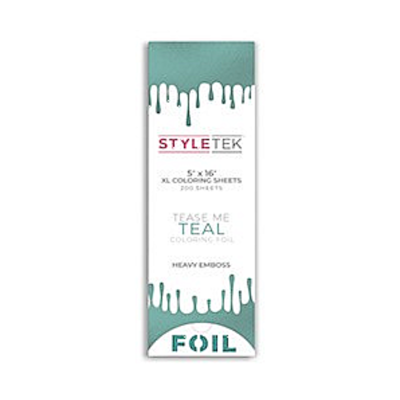 Styletek Tease Me Teal Balayage XL Sheets 200ct 5x16