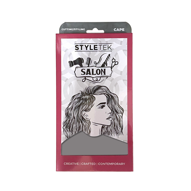 Styletek Solid Gray Cape 45x6