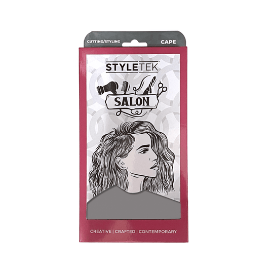 Styletek Solid Gray Cape 45x6 - StyleTek | Hair Color USA
