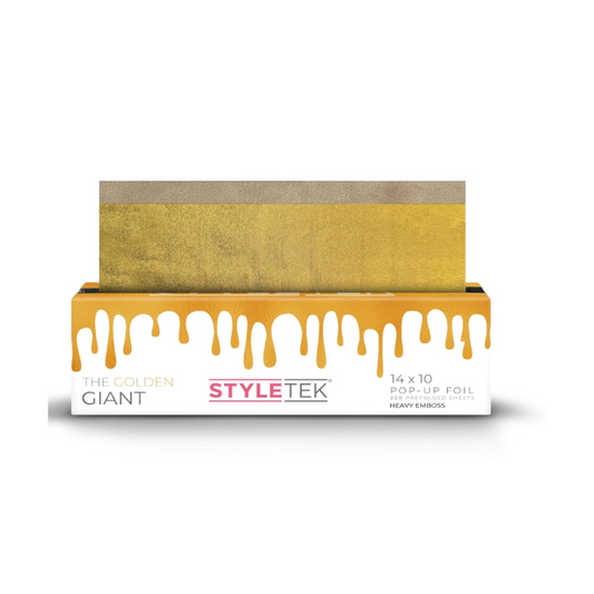 Styletek The Golden Giant 14x10 250ct Mega Wide Heavy Texture Foil Sheets