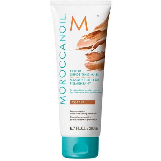 Moroccanoil Color Depositing Mask, Copper 6.7 Fl. Oz.