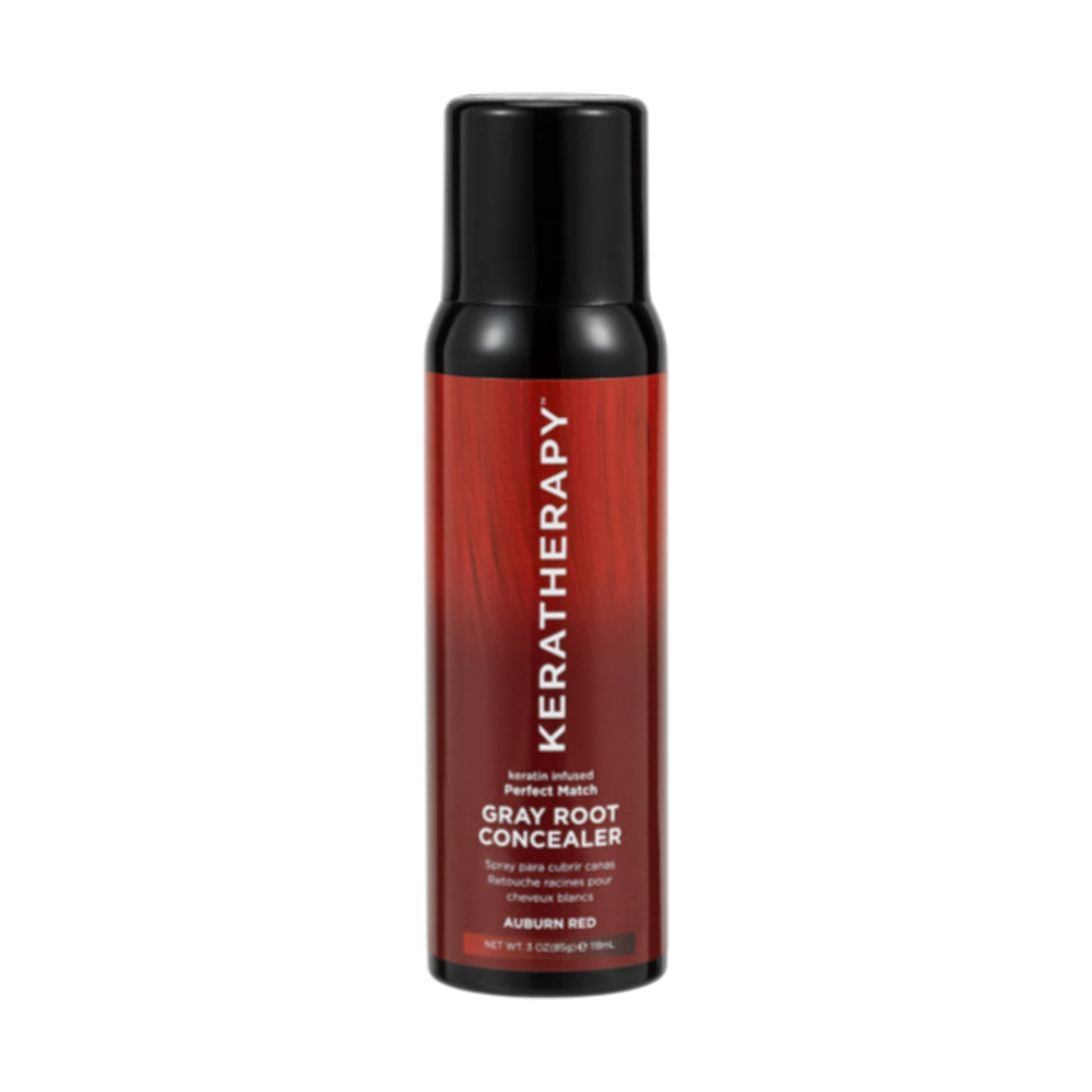 Keratherapy Perfect Match Gray Root Concealer, Auburn Red 3 oz