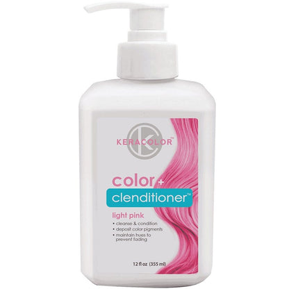 Keracolor Color + Clenditioner 12 oz - Light Pink