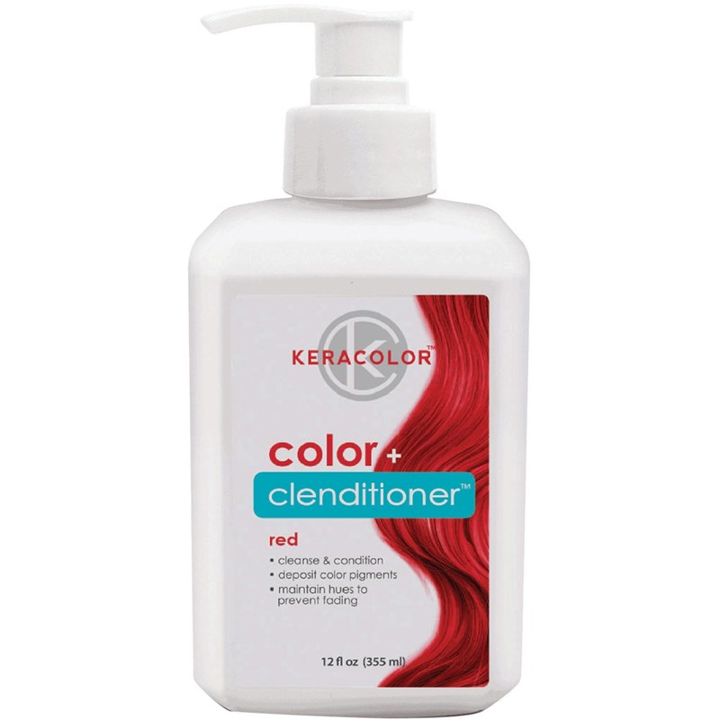Keracolor Color + Clenditioner 12 oz - Red