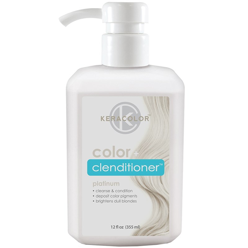 Keracolor Color + Clenditioner 12 oz - Platinum