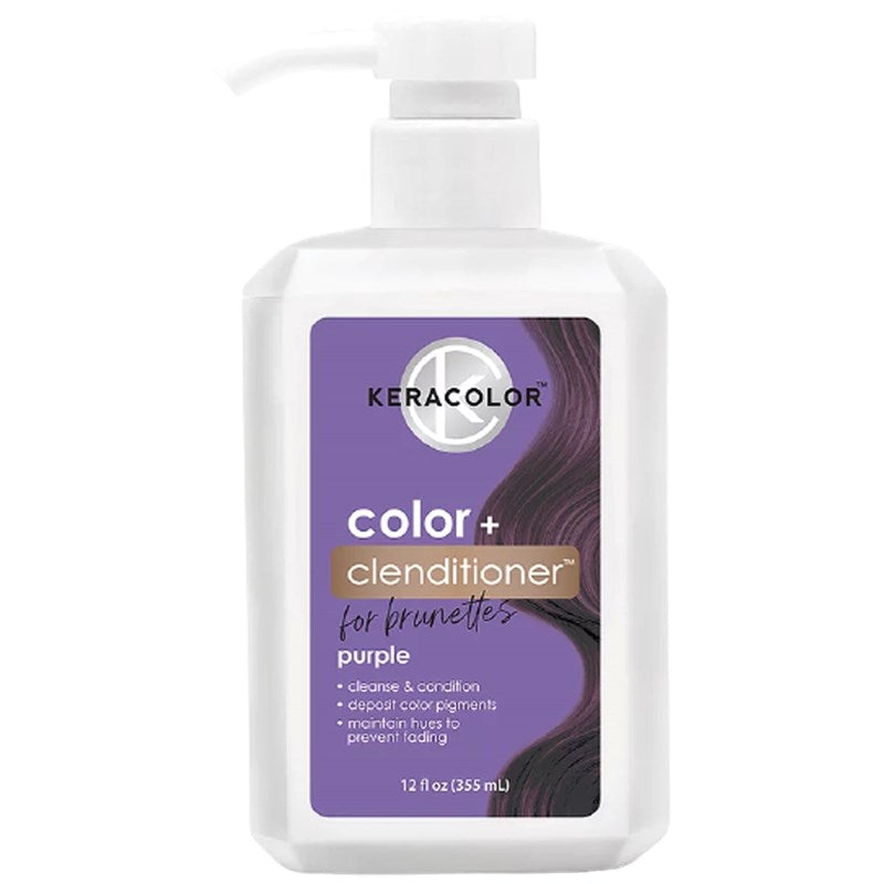 Keracolor Color + Clenditioner 12 oz - Purple For Brunettes