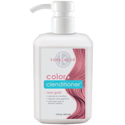 Keracolor Color + Clenditioner 12 oz - Rose Gold