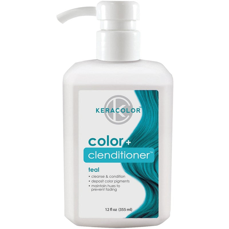 Keracolor Color + Clenditioner 12 oz - Teal