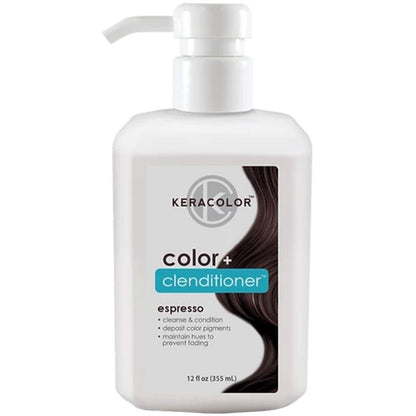 Keracolor Color + Clenditioner 12 oz - Espresso