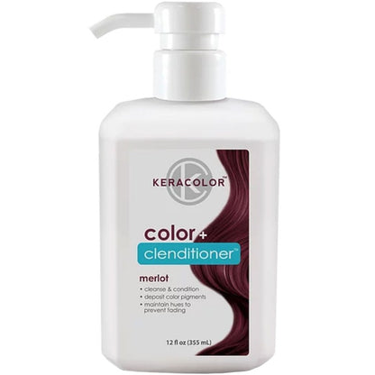 Keracolor Color + Clenditioner 12 oz - Merlot