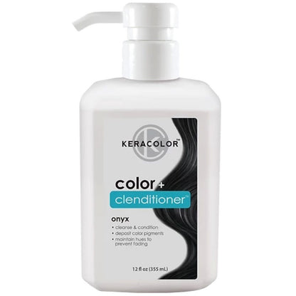 Keracolor Color + Clenditioner 12 oz - Onyx