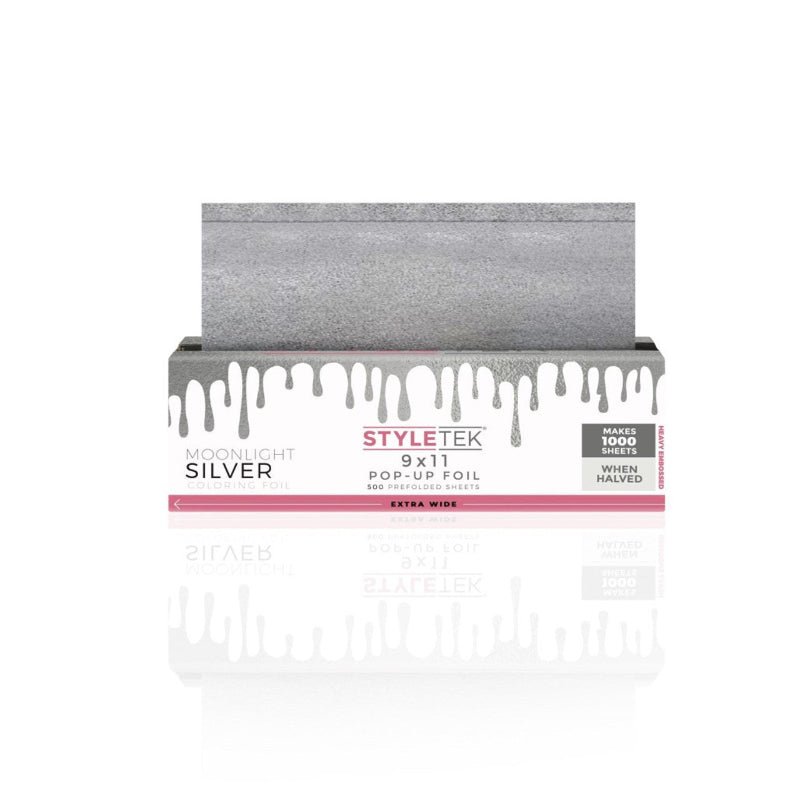 Styletek Moonlight Silver Smooth Foil 9 x 11 - StyleTek | Hair Color USA