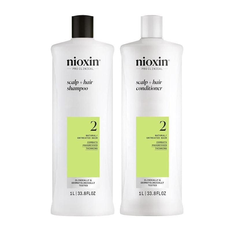 Nioxin System 2 Hair Cleanser Shampoo - Nioxin | Hair Color USA