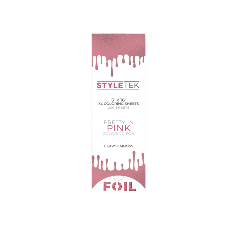 Styletek Pretty In Pink Balayage XL Sheets 200ct 5x16 - StyleTek | Hair Color USA
