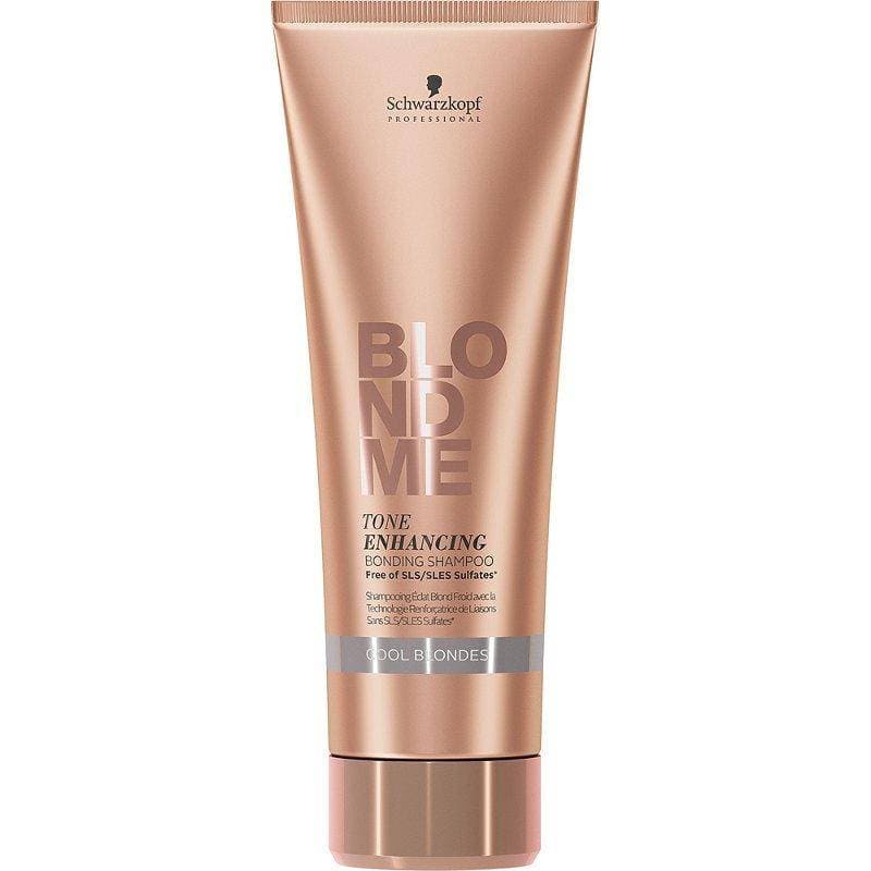 Schwarzkopf BlondMe Cool Blondes Tone Enhancing Bonding Shampoo 8.5 oz