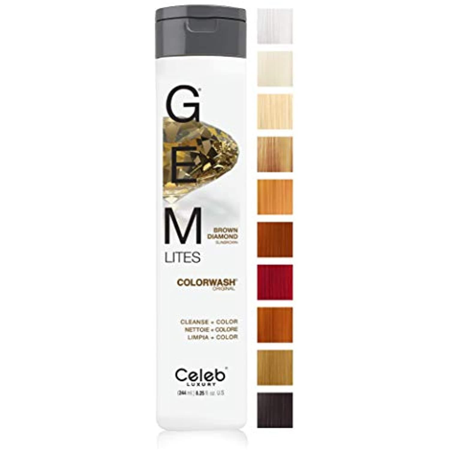 Celeb Luxury Gem Lites BROWN DIAMOND Colorwash 8.25oz