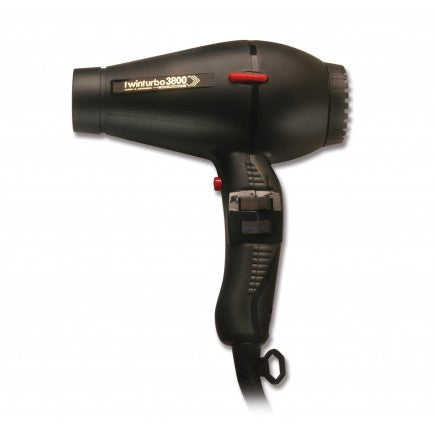 Turbo Power #330 Twin Turbo 3800 Dryer Ionic Ceramic - Black