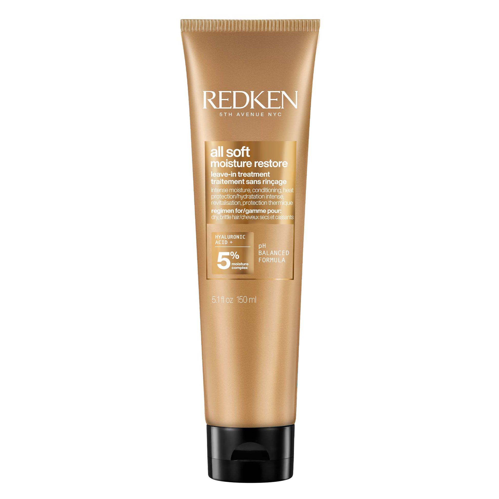 Redken All Soft Moisture Restore Leave-In Treatment 5.1 oz